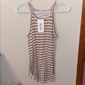 Brand new striped tank